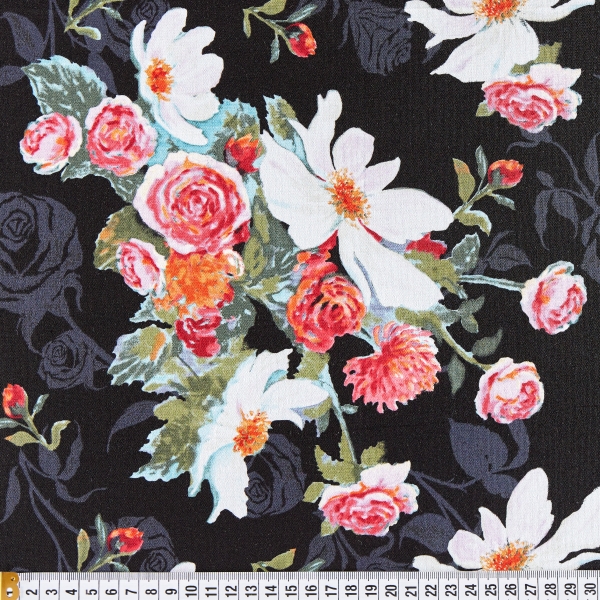 Nel Whatmore  Rosealea Flower Braid BLACK