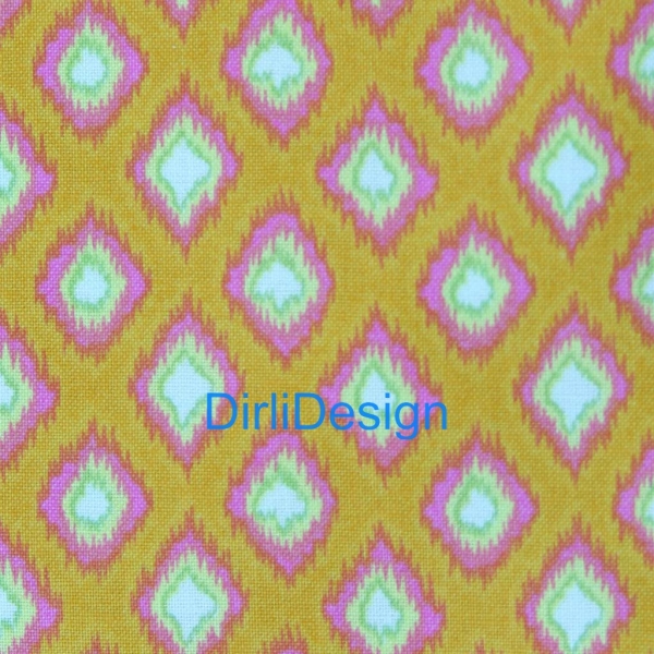 Free Spirit Dena Fishbein- Tangier Ikat-Diamond, orange