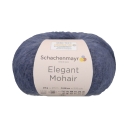 Elegant Mohair rauchblau